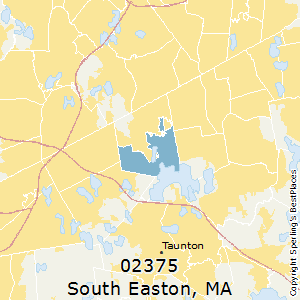 South_Easton,Massachusetts County Map