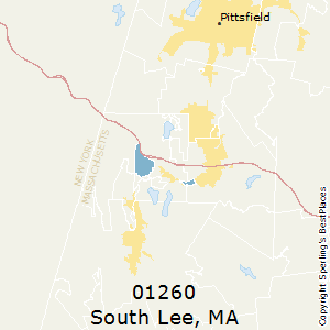 South_Lee,Massachusetts County Map