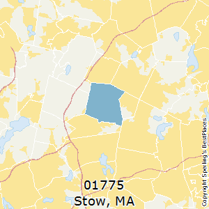Stow,Massachusetts County Map
