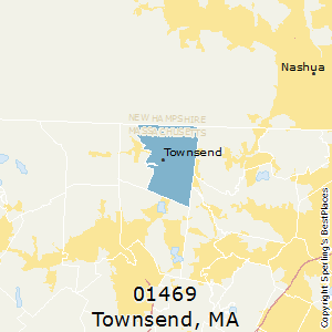 Townsend,Massachusetts County Map