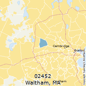 waltham ma zip code map Best Places To Live In Waltham Zip 02452 Massachusetts waltham ma zip code map