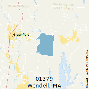 Wendell,Massachusetts County Map