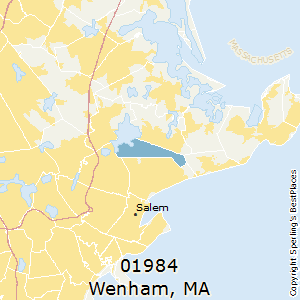 Wenham,Massachusetts County Map