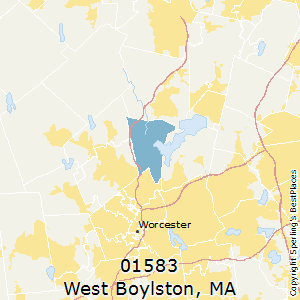 West_Boylston,Massachusetts County Map