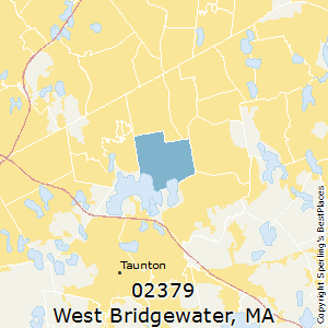 West_Bridgewater,Massachusetts County Map