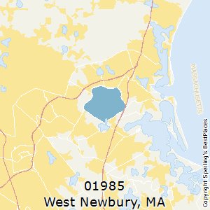 West_Newbury,Massachusetts County Map