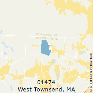 West_Townsend,Massachusetts County Map
