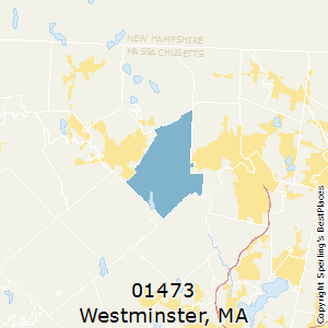 Westminster,Massachusetts County Map