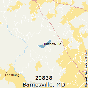 Barnesville,Maryland County Map