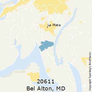 Bel_Alton,Maryland County Map