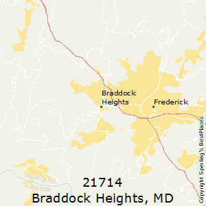 Braddock_Heights,Maryland County Map