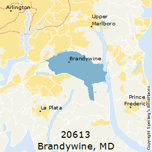 Brandywine,Maryland County Map