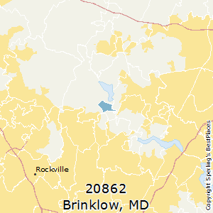 Brinklow,Maryland County Map