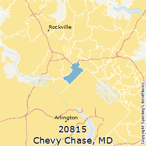 Chevy_Chase,Maryland County Map