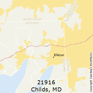 Childs,Maryland County Map