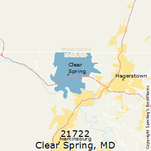 Clear_Spring,Maryland County Map
