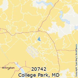 College_Park,Maryland County Map