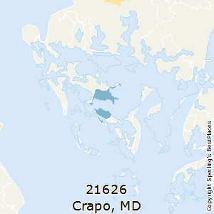 Crapo,Maryland County Map