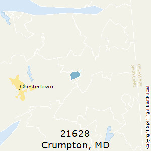 Crumpton,Maryland County Map