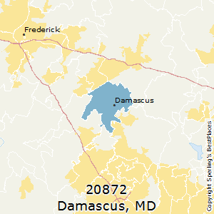 Damascus,Maryland County Map