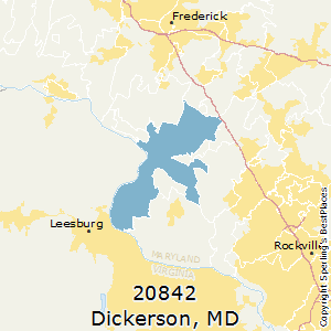 Dickerson,Maryland County Map