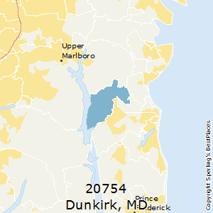 Dunkirk,Maryland County Map