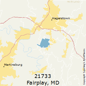 Fairplay,Maryland County Map