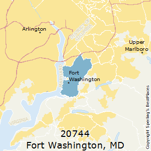 Fort_Washington,Maryland County Map