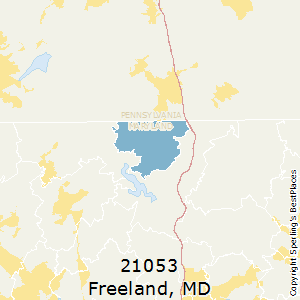 Freeland,Maryland County Map