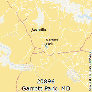 Garrett_Park,Maryland County Map