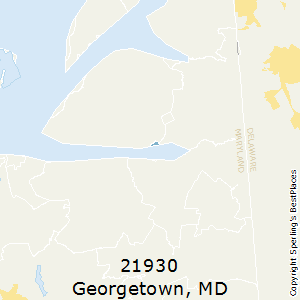 Georgetown,Maryland County Map