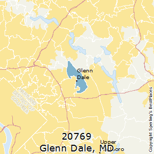 Glenn_Dale,Maryland County Map