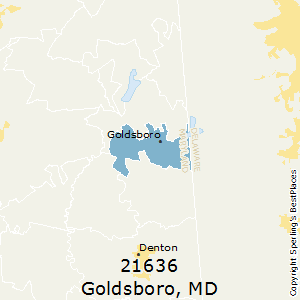Goldsboro,Maryland County Map