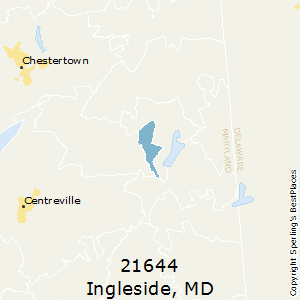 Ingleside,Maryland County Map