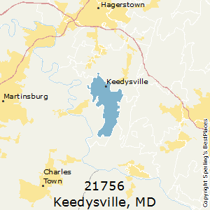 Keedysville,Maryland County Map