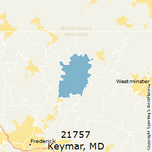 Keymar,Maryland County Map