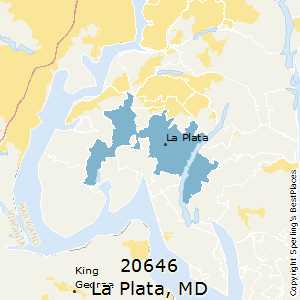 La_Plata,Maryland County Map