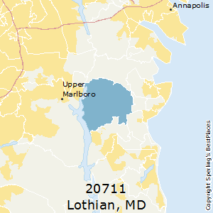 Lothian,Maryland County Map
