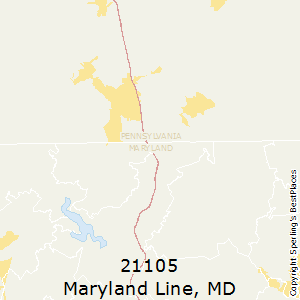Maryland_Line,Maryland County Map