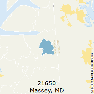 Massey,Maryland County Map