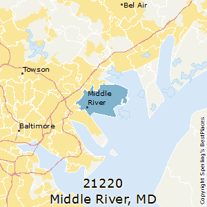 Middle_River,Maryland County Map