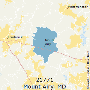 Mount_Airy,Maryland County Map