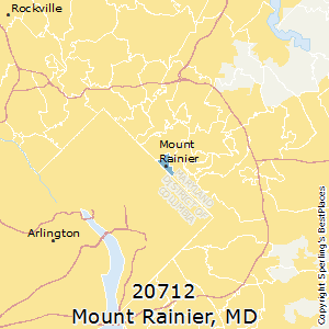 Mount_Rainier,Maryland County Map