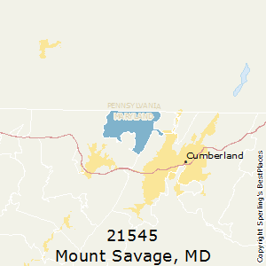 Mount_Savage,Maryland County Map