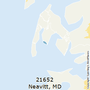 Neavitt,Maryland County Map