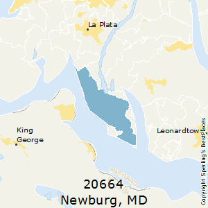 Newburg,Maryland County Map