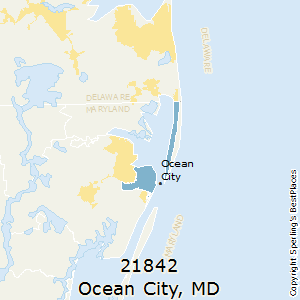 Ocean_City,Maryland County Map