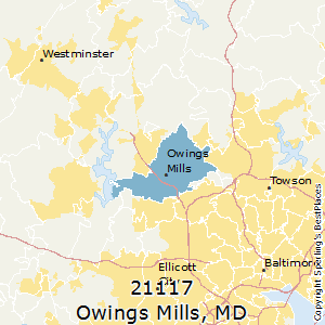 Owings_Mills,Maryland County Map