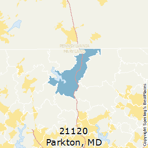 Parkton,Maryland County Map