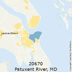 Patuxent_River,Maryland County Map